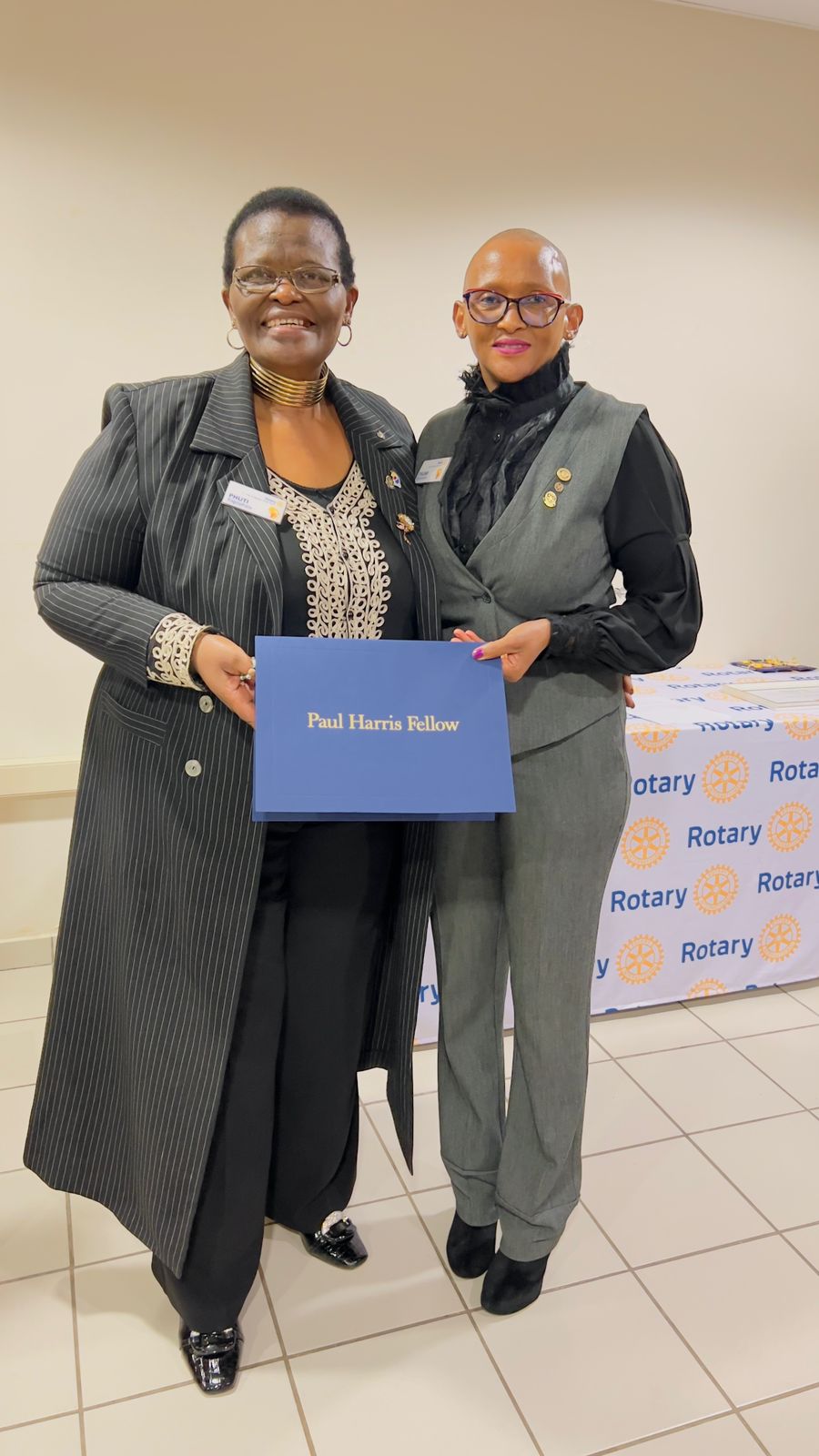 Moithumi with President Phuti Ragophala(2023-2024)
